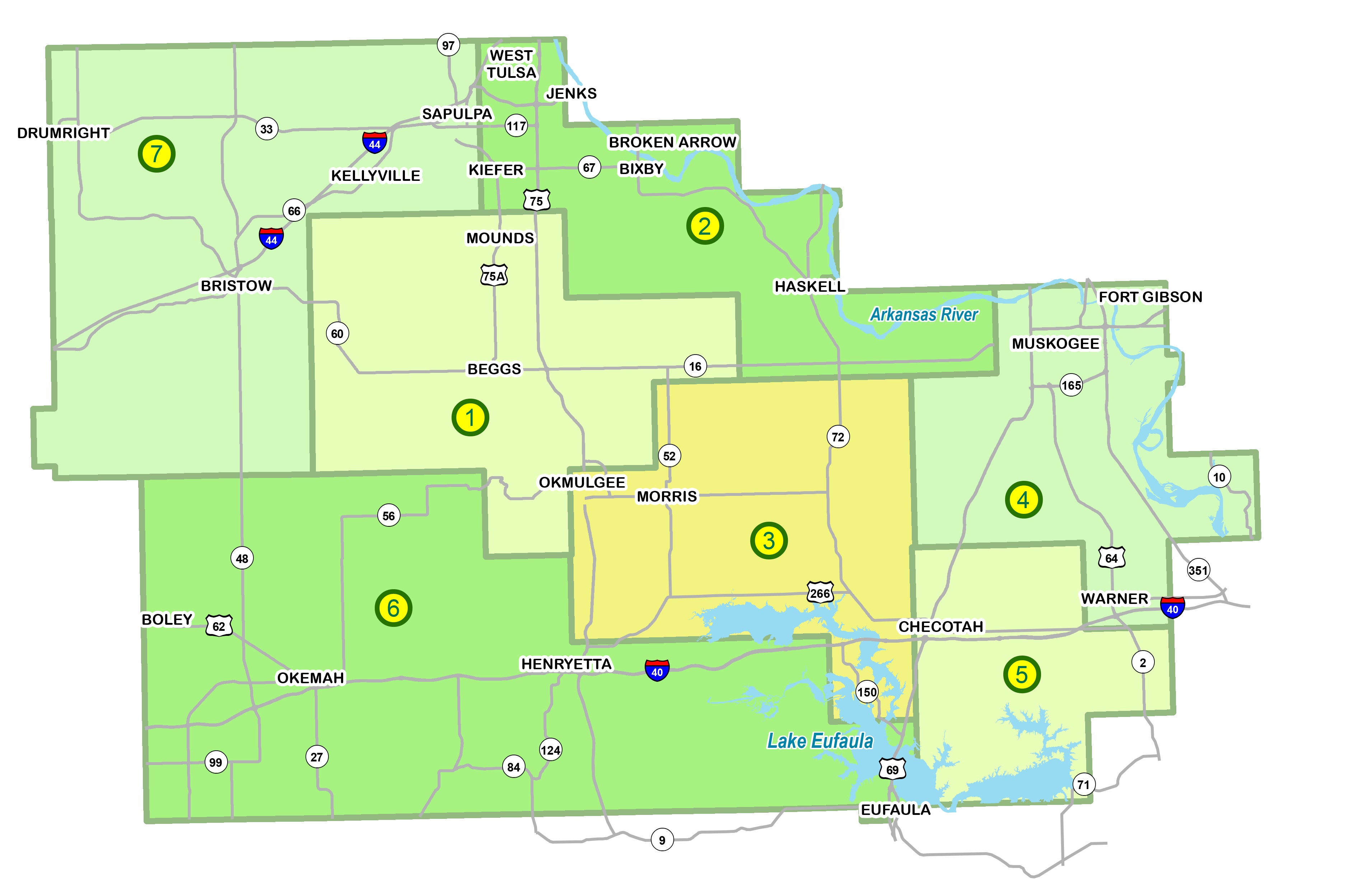 Service Area Map East Central Electric Cooperative